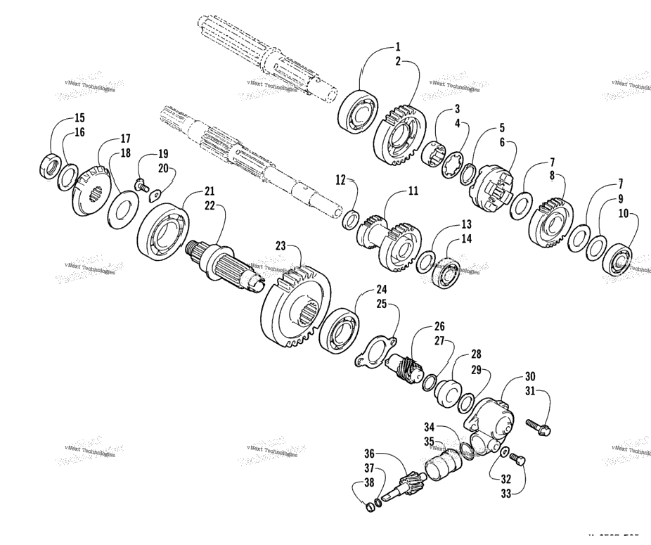 Secondary Transmission Assembly