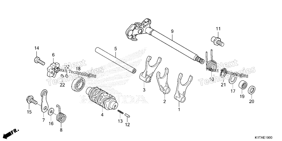 Gearshift Drum
