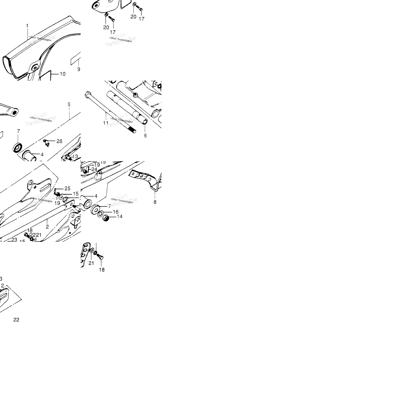 Swingarm + Drive Chain