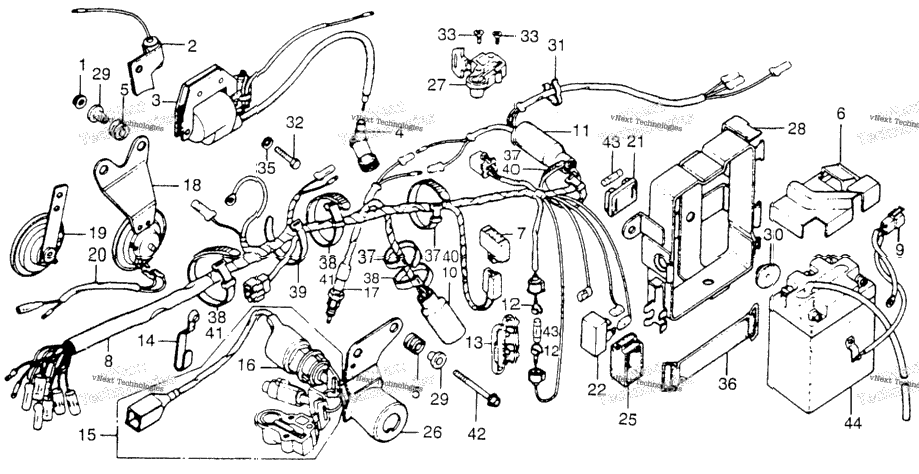 Wire Harness + Ignition Coil