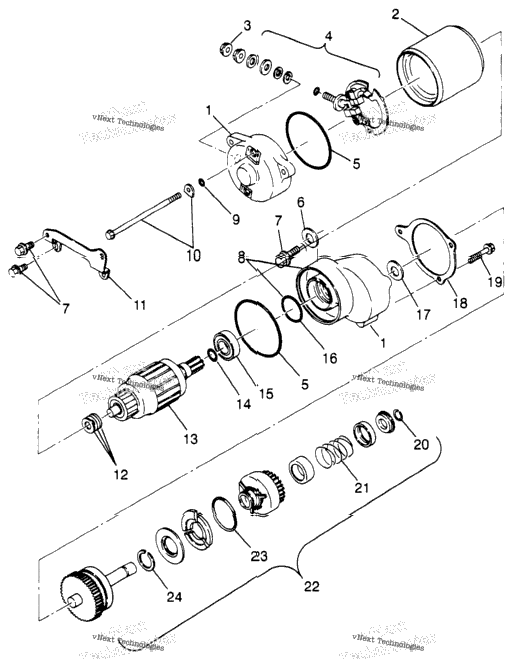 Starting Motor Sport 400L (4940124012D008)