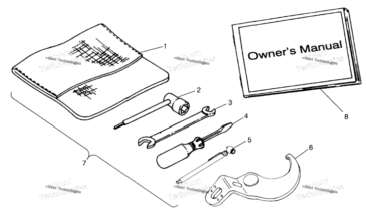 Tool Kit Sport 400L & Trail Blazer W97ba25c