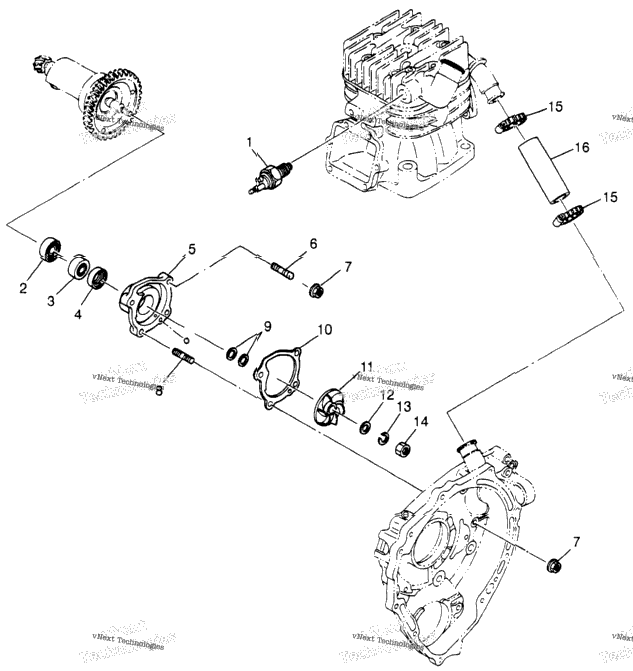 Water Pump Sport 400L (4940124012D012)