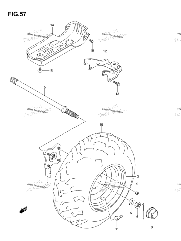 Left Rear Wheel