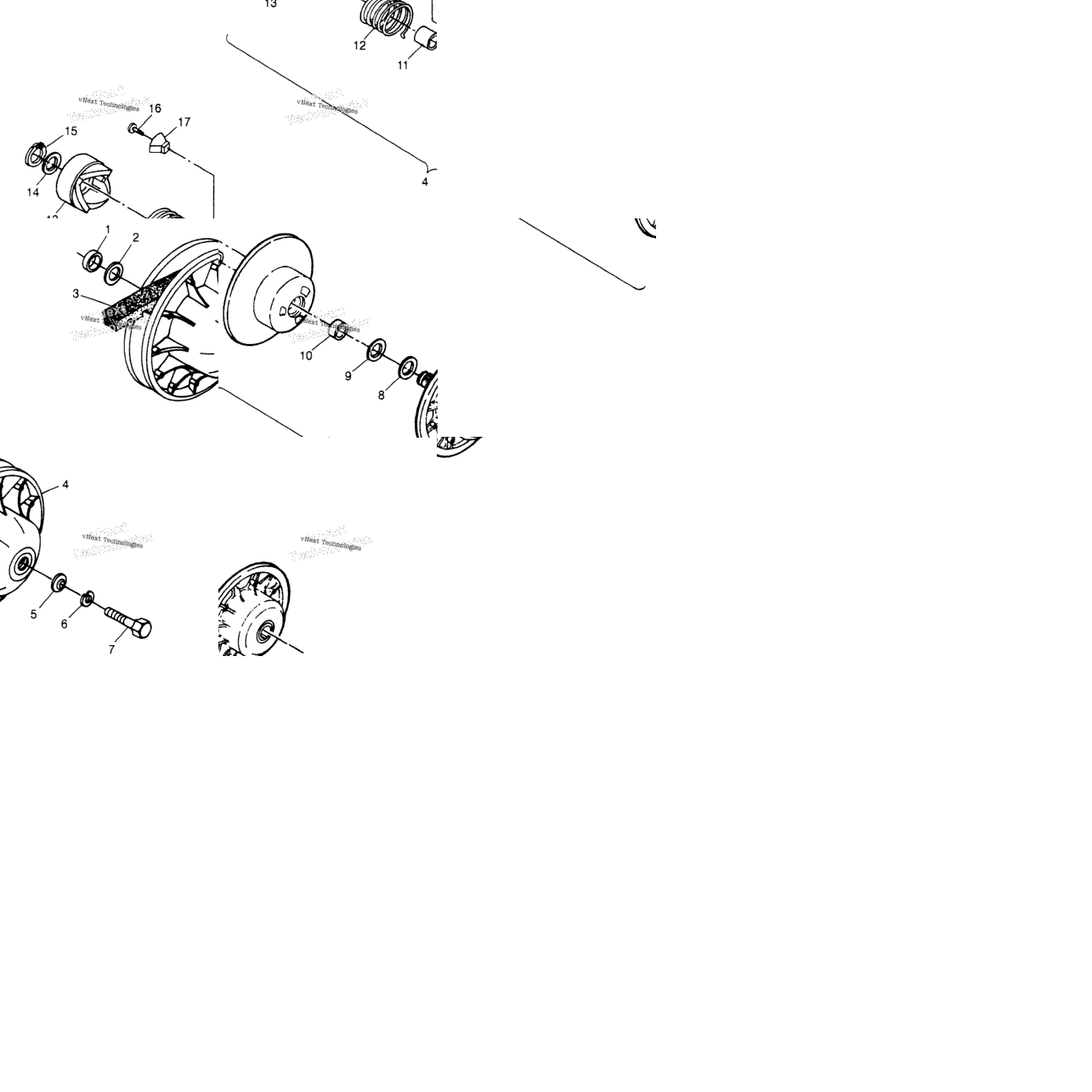 Driven Clutch Sport 400L W97ba38c & Trail Blazer
