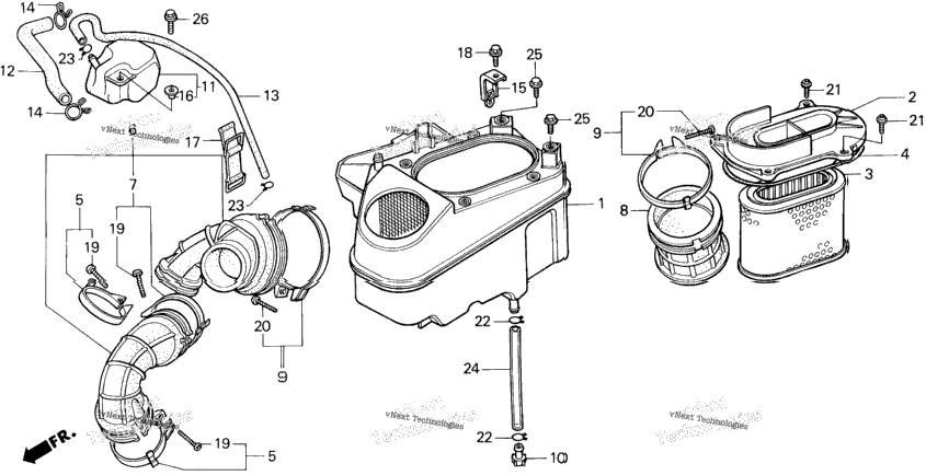 Vt1100c Air Cleaner