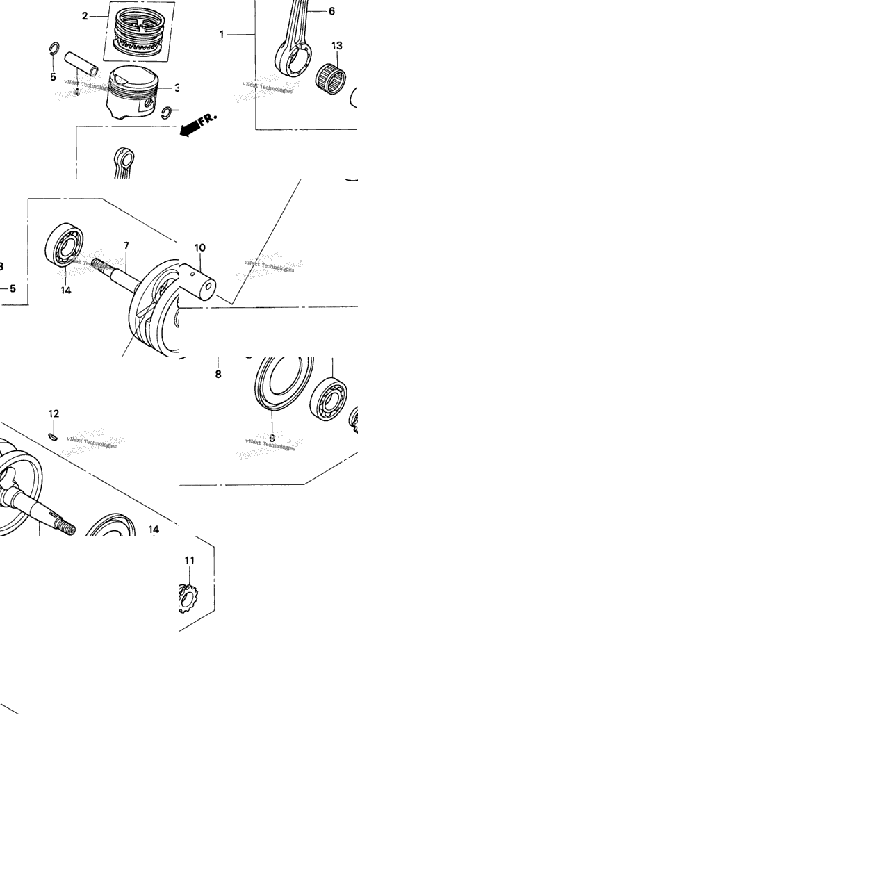 Crankshaft + Piston