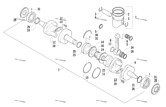 Piston And Crankshaft