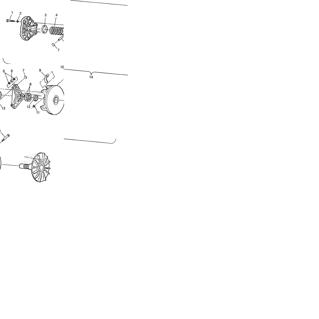 Drive Clutch Xpress 300 & Xpress 400L W97ca38c