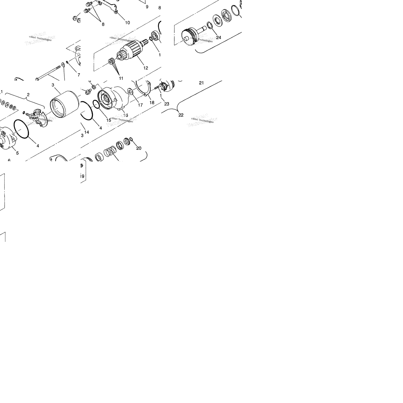 Starting Motor Xpress W97ca38c (4939603960D012)