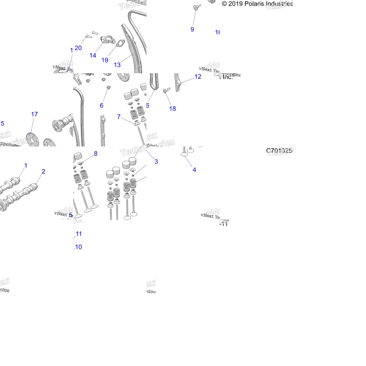 Engine, Valves & Camshafts