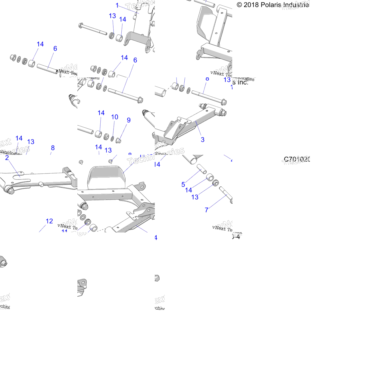 Suspension, Rear Control Arms