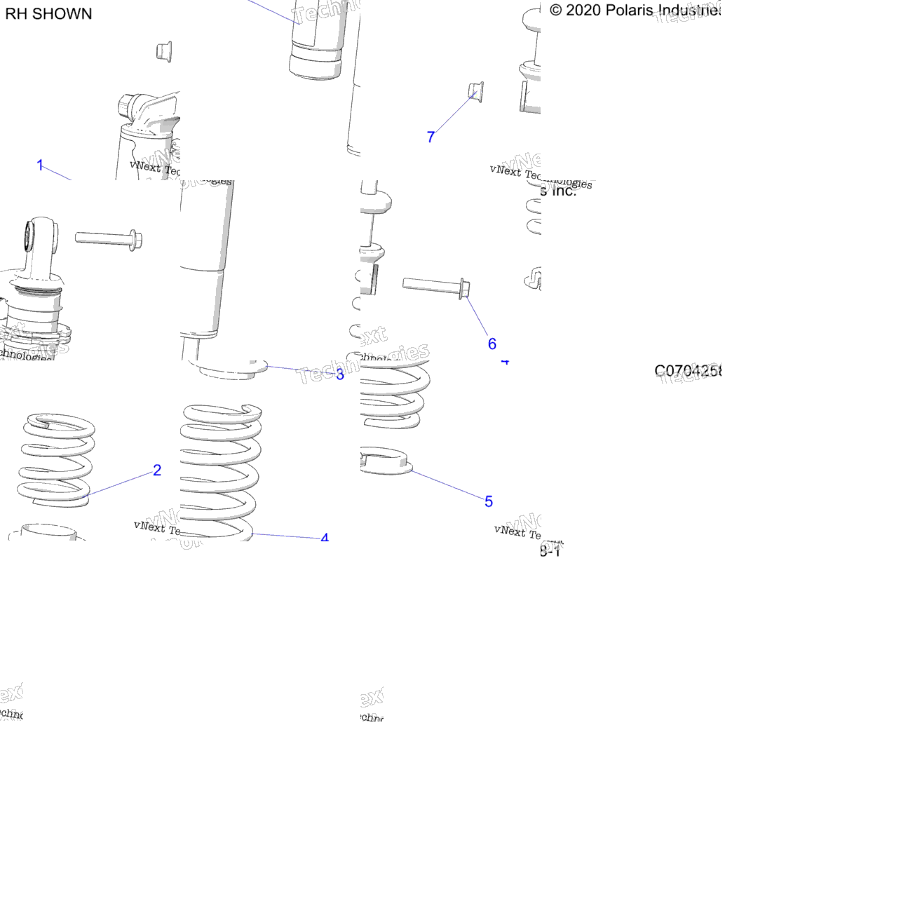 Suspension, Rear Shock