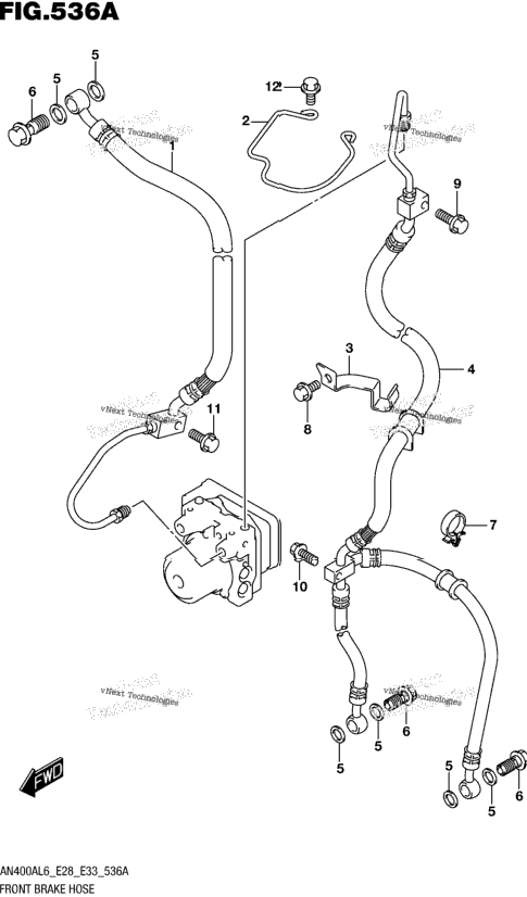 Front Brake Hose
