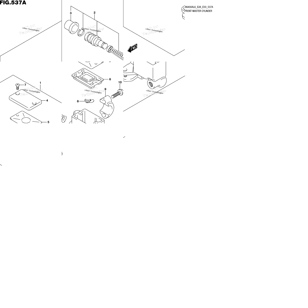 Front Master Cylinder