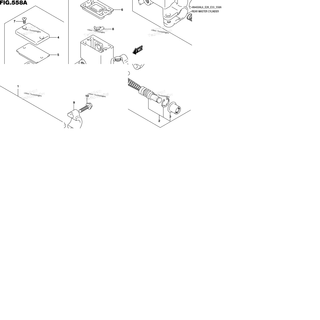 Rear Master Cylinder