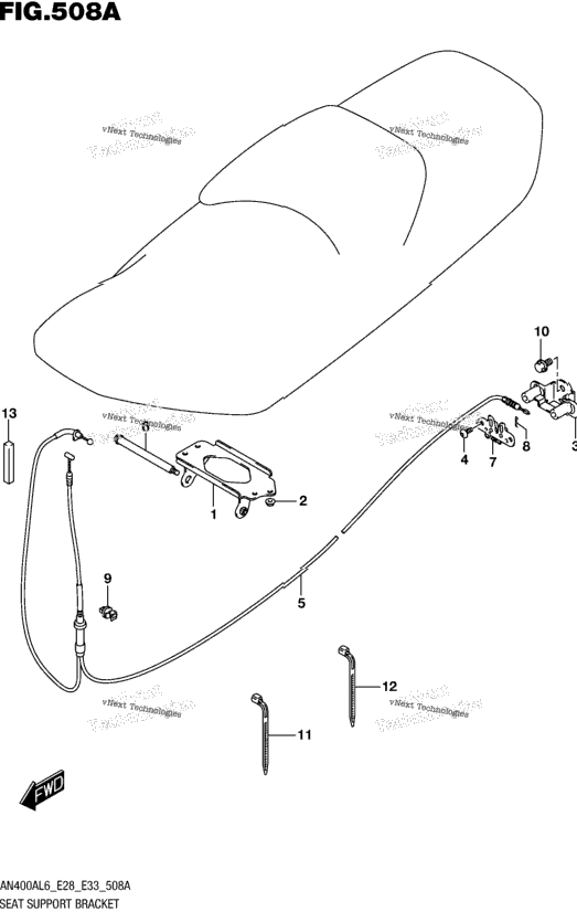 Seat Support Bracket