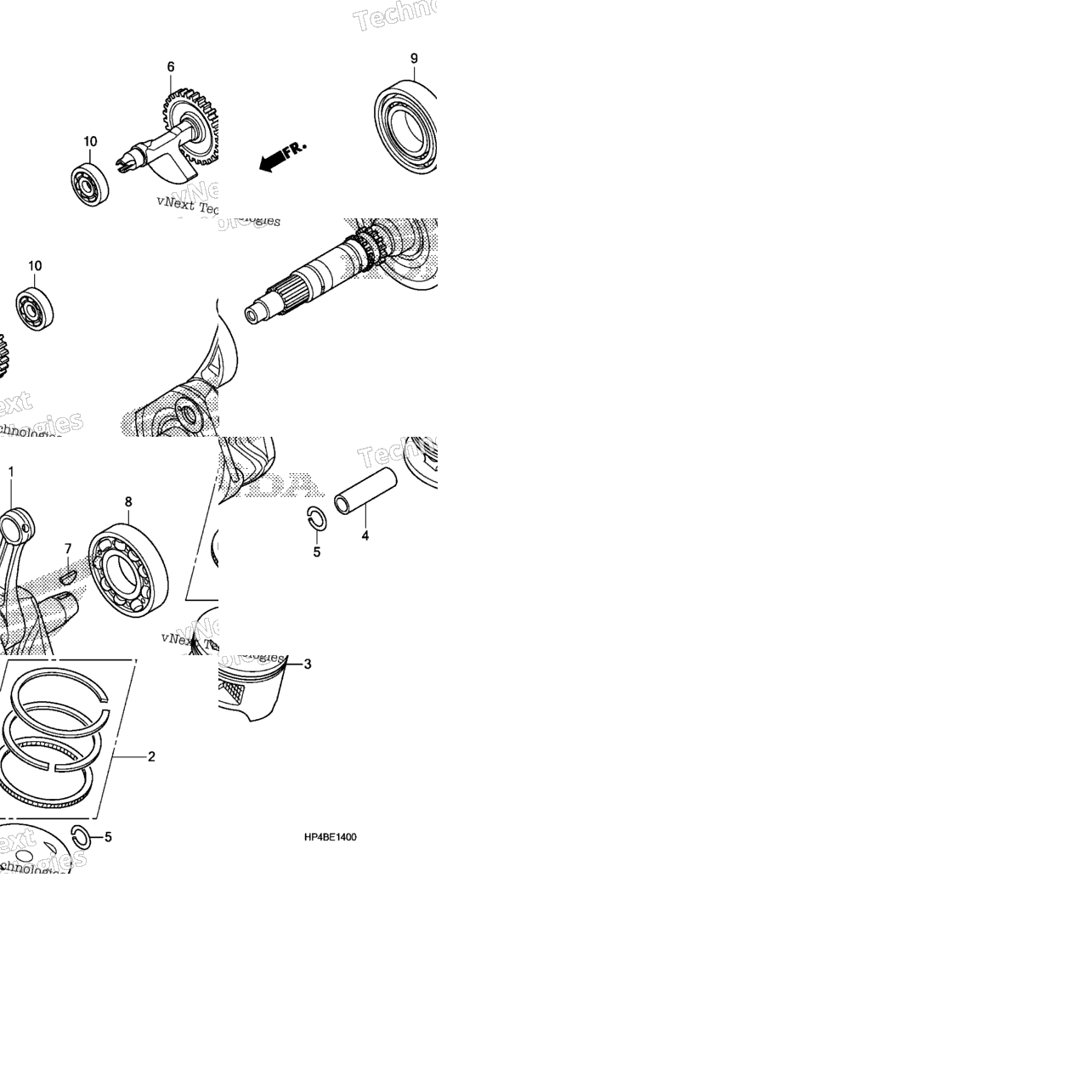 Crankshaft + Piston