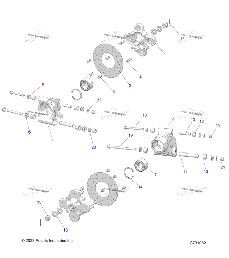 Suspension, Rear Carrier