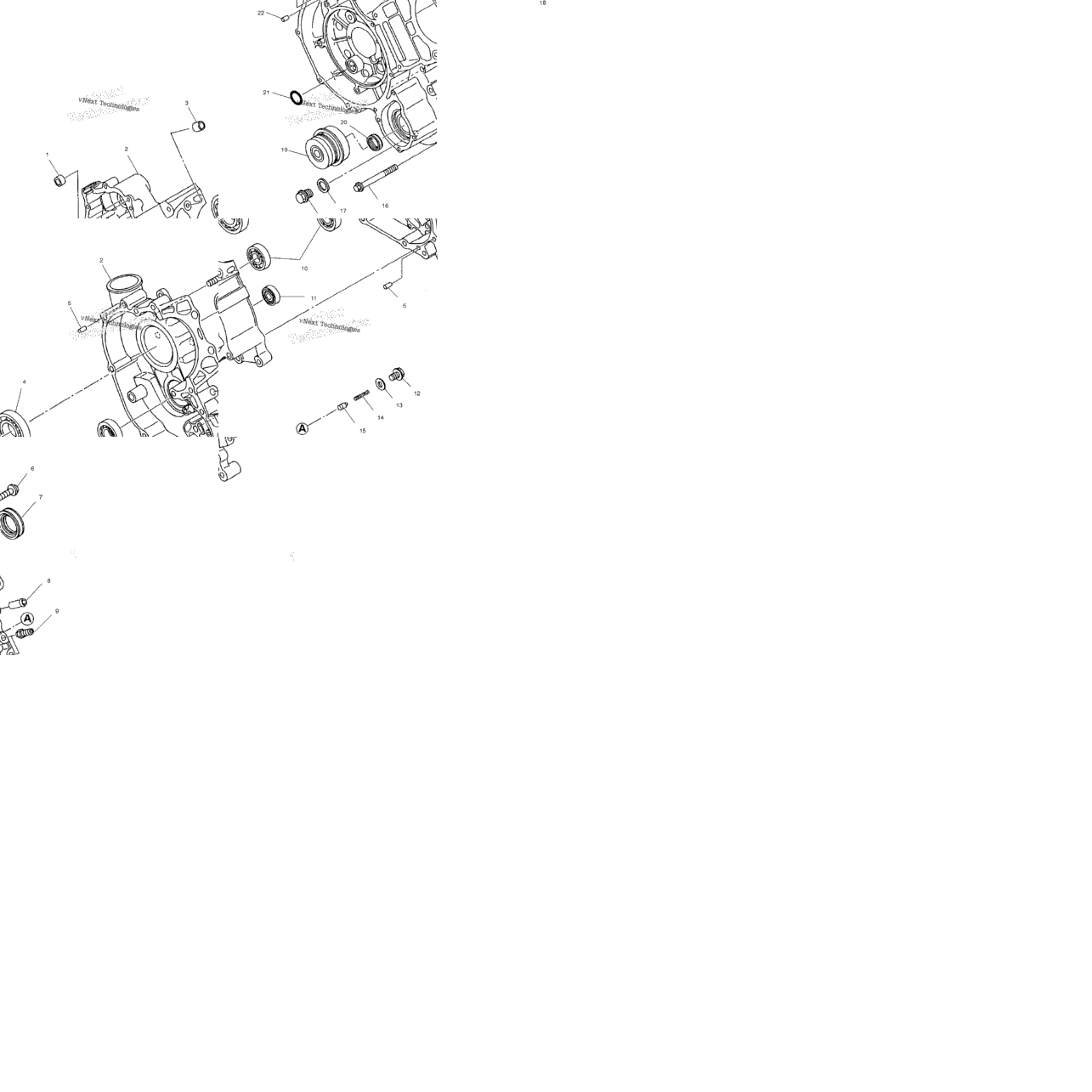 Crankcase A02ba50aa/Ab
