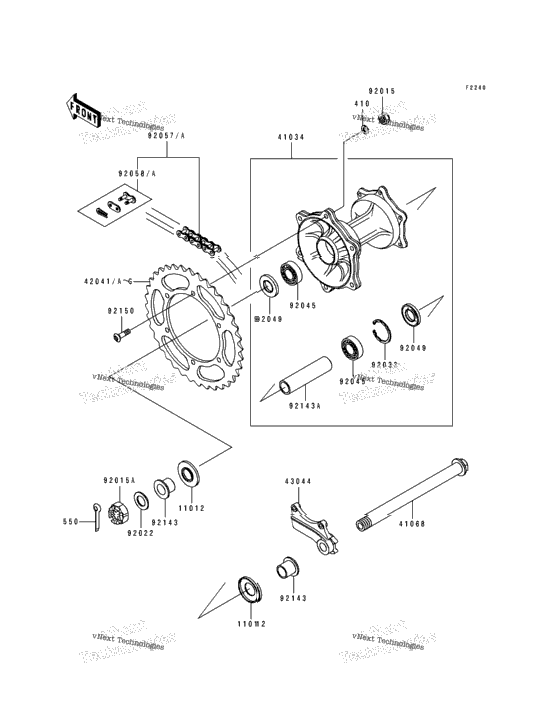 Rear Hub