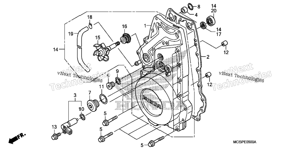 Front Crankcase Cover