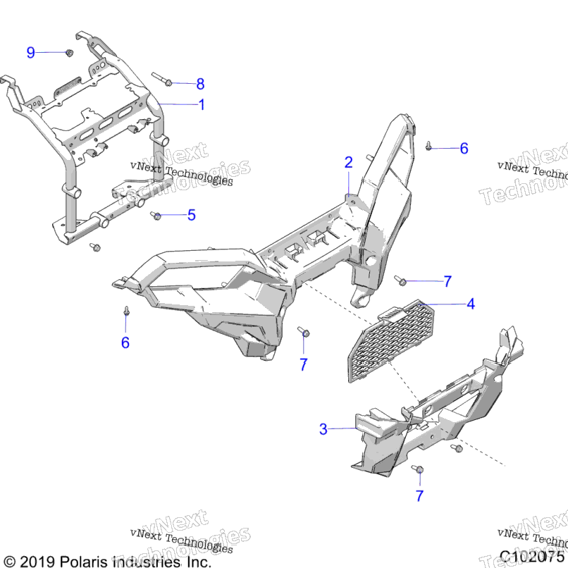 Body, Front Bumper & Mounting