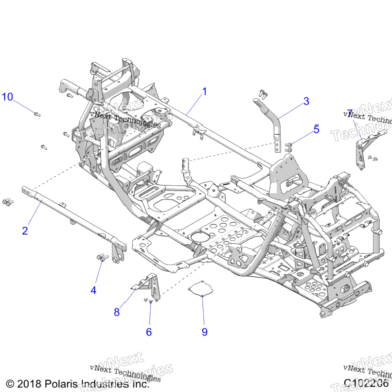 Chassis, Main Frame A23sle95kk