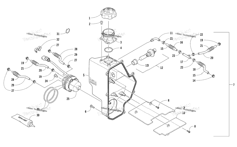Oil Tank Assembly