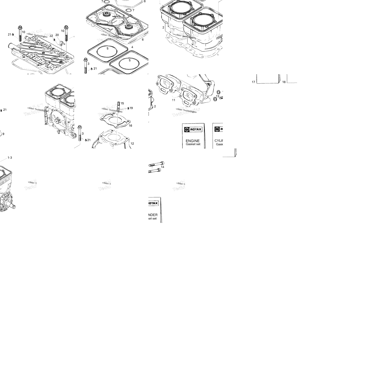 Cylinder, Exhaust Manifold