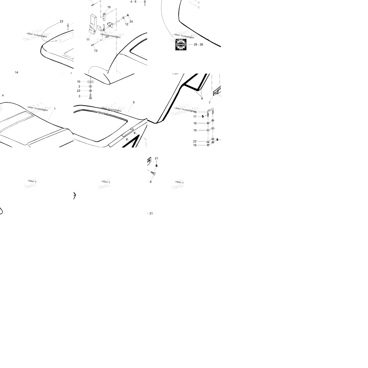 Engine Cover And Seat