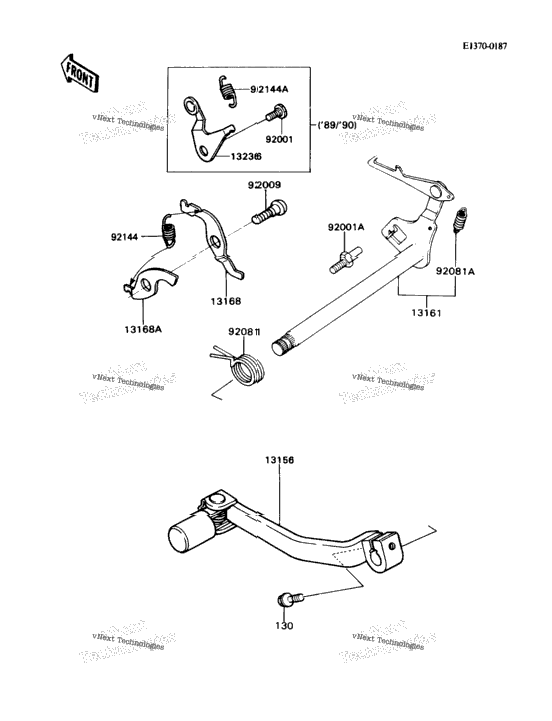 Gear Change Mechanism (37745-)