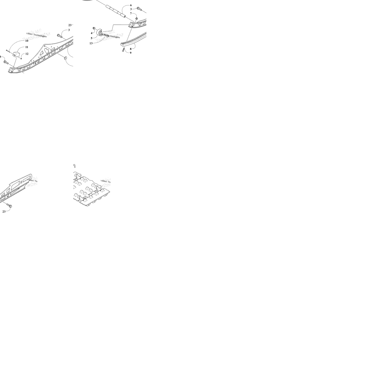 Slide Rail And Track Assembly