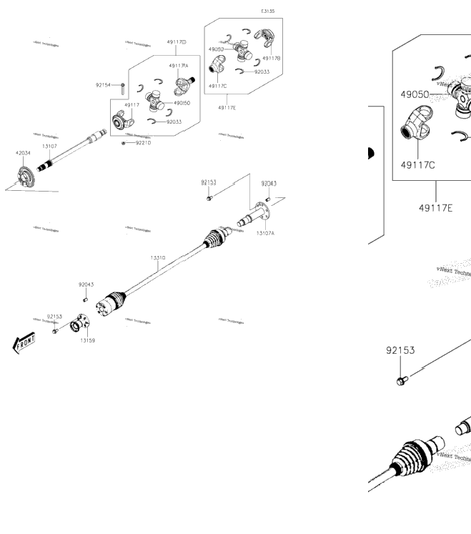 Drive Shaft-Propeller
