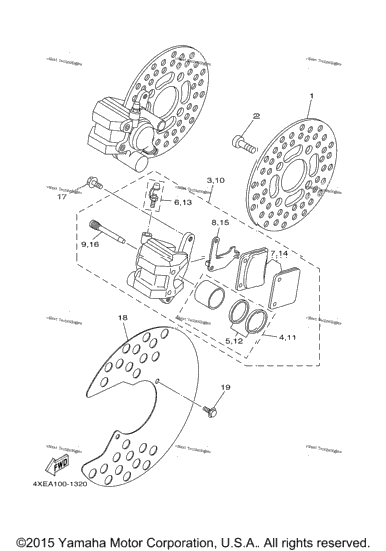 Front Brake Caliper