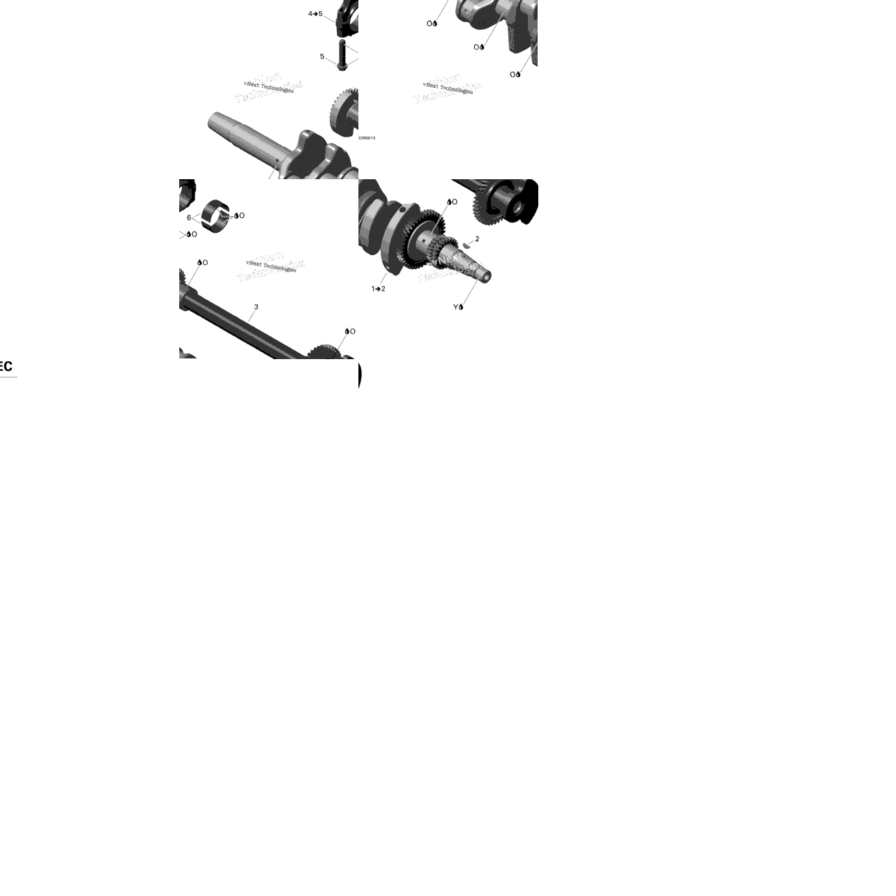 Crankshaft, Pistons And Balance Shaft