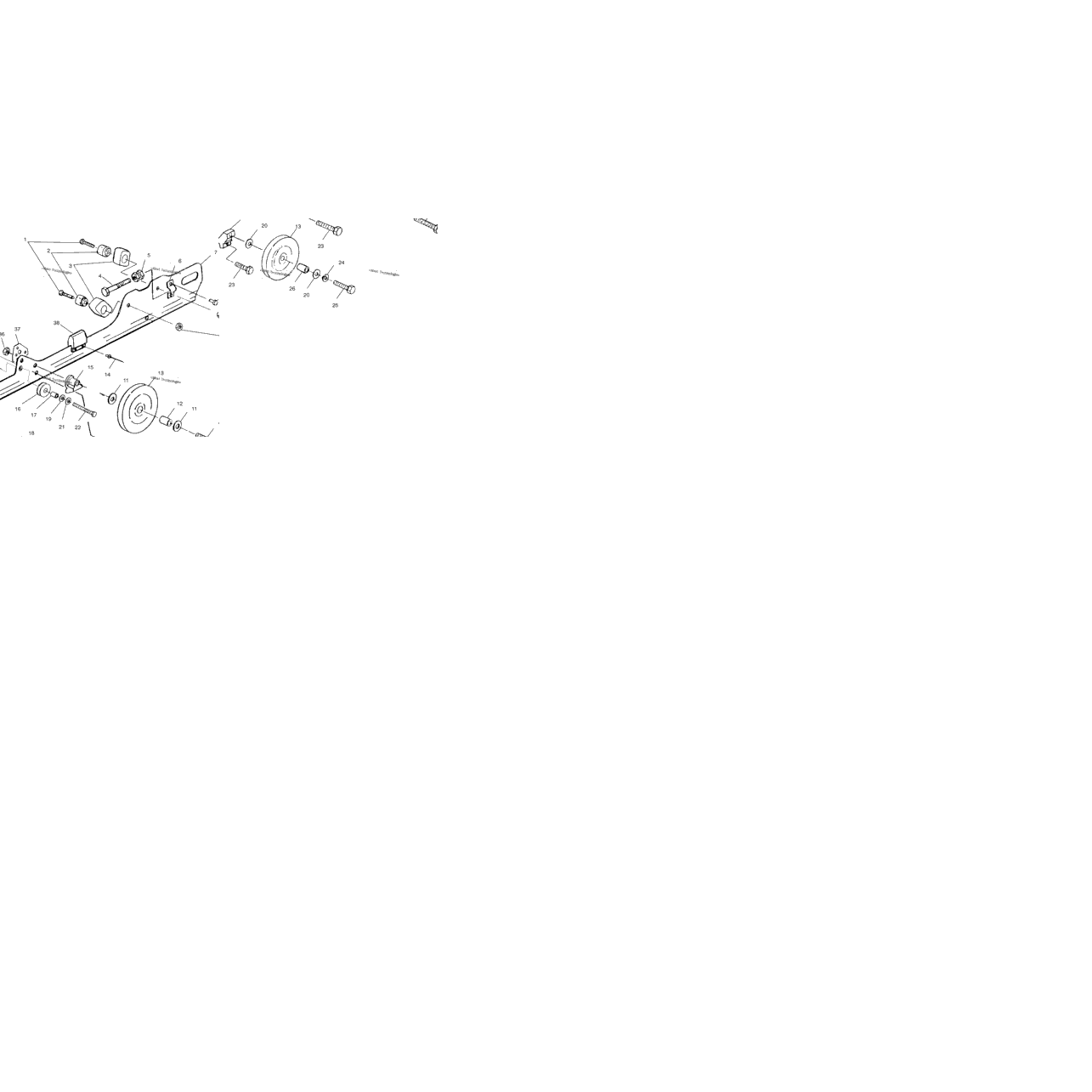 Rail Mounting (4954075407B010)
