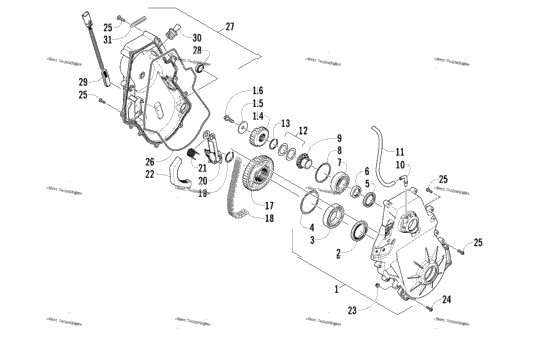Chain Case Assembly