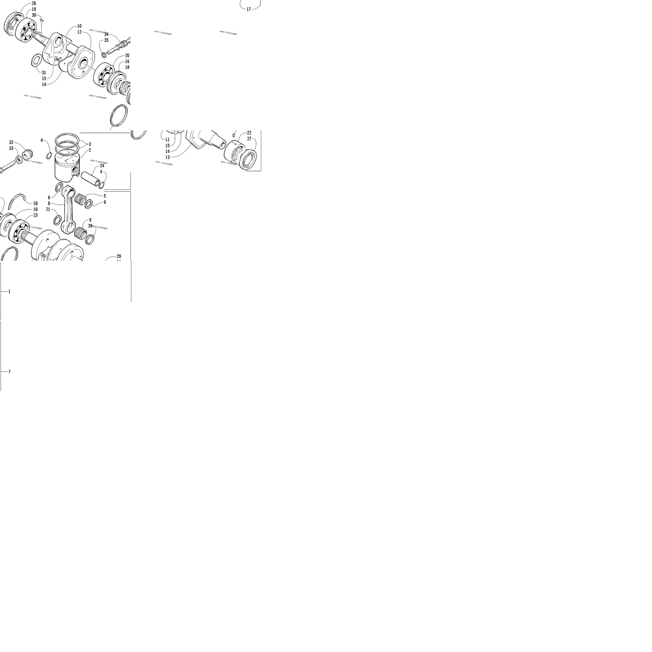 Piston And Crankshaft