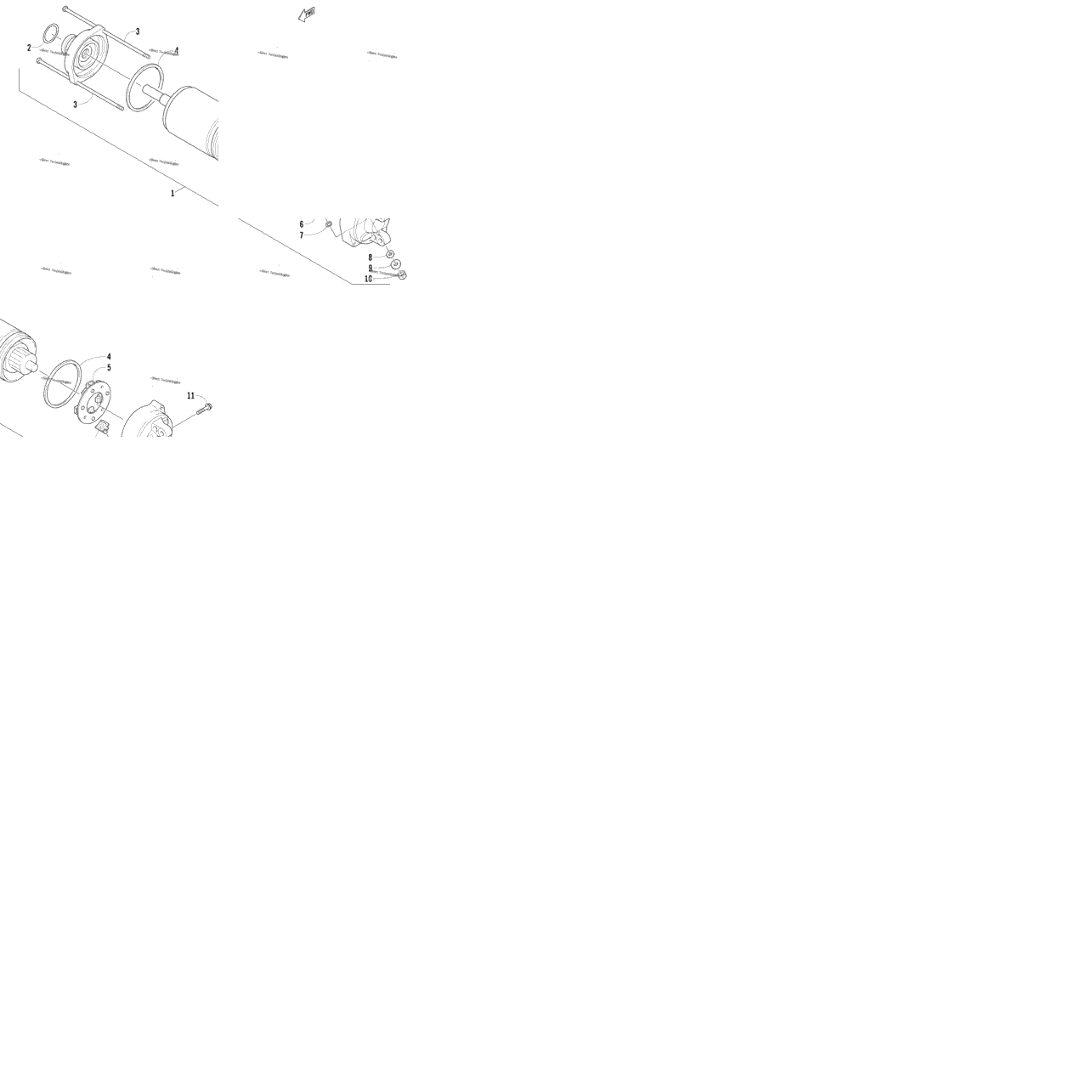 Starter Motor Assembly