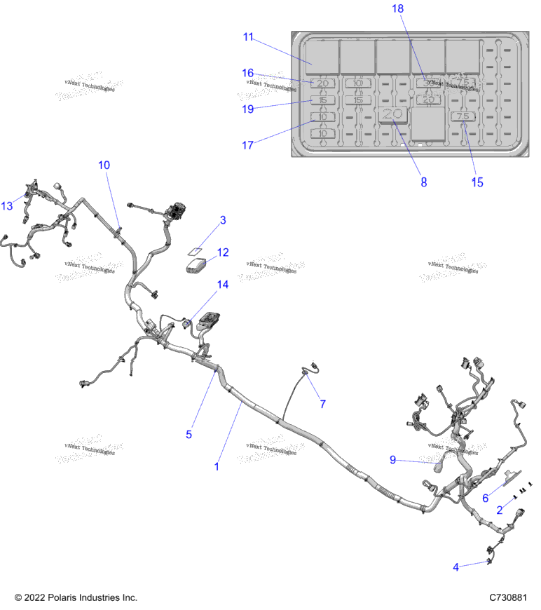 Electrical, Wire Harnesses, Chassis