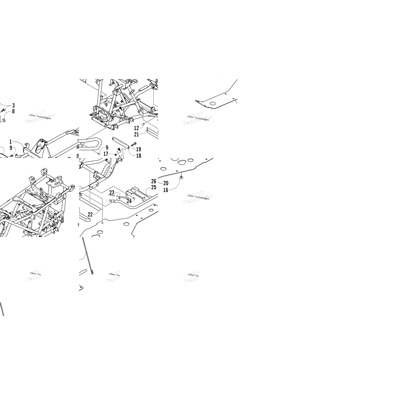 Frame And Related Parts