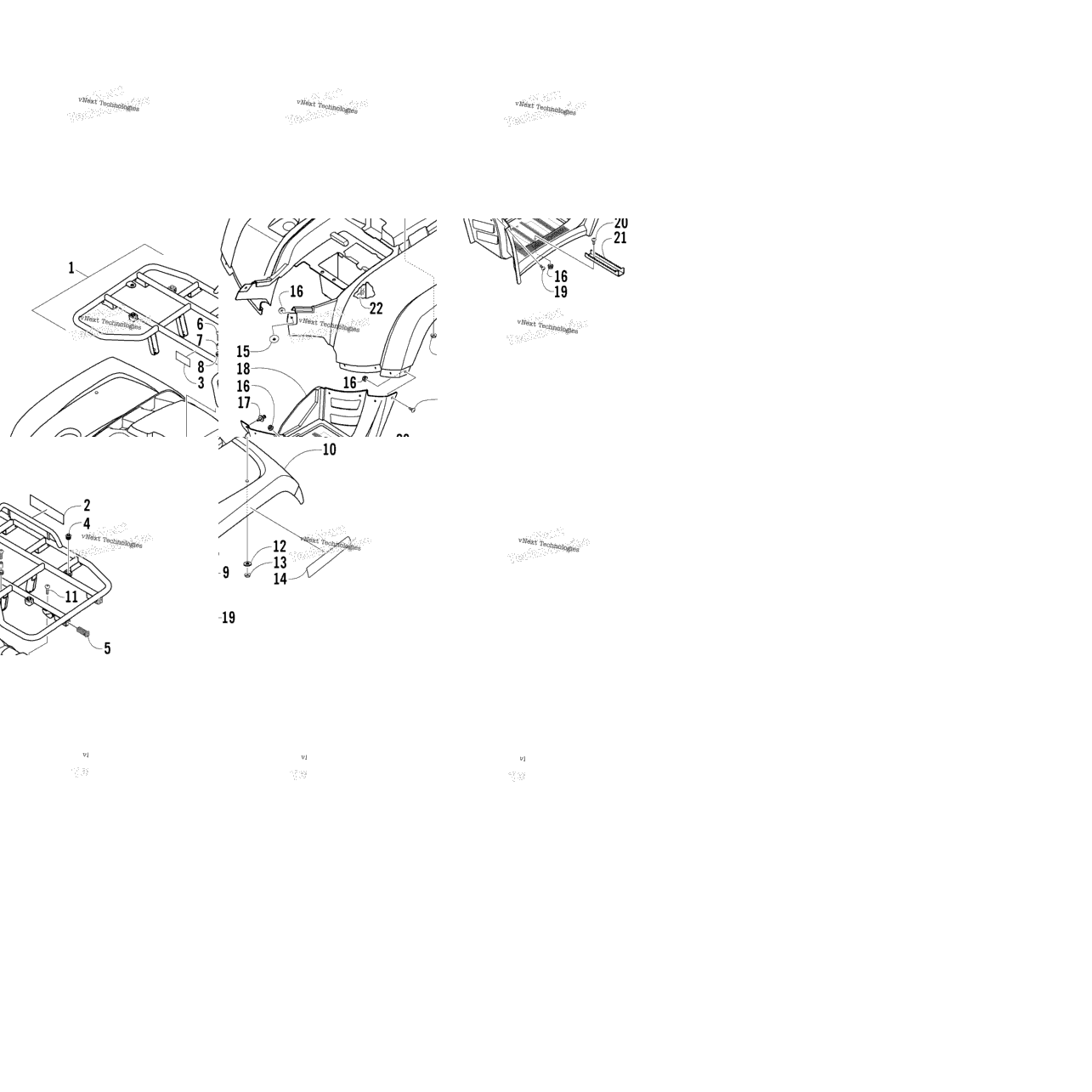Rear Body Panel Assembly