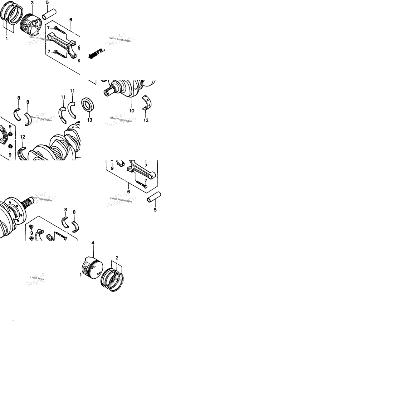 Crankshaft + Piston