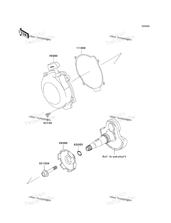 Recoil Starter (Vf360ae607661-)