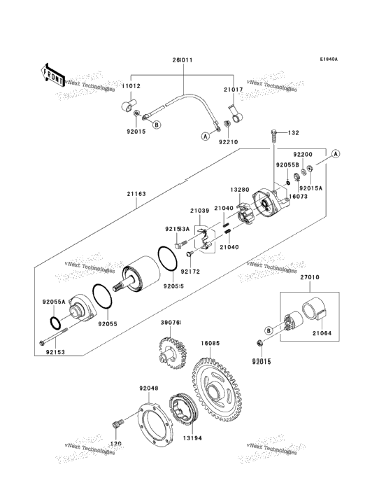 Starter Motor (A9f/Aaf)