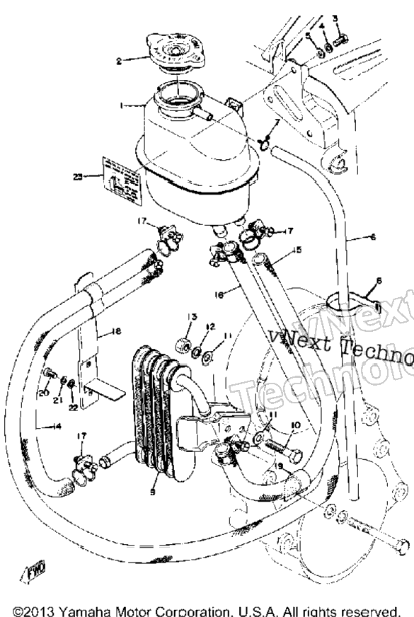 Oil Tank - Cooler