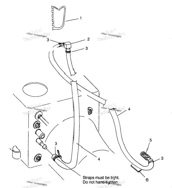 Water Siphon Sl 900 & Intl. Sl 900 I964291