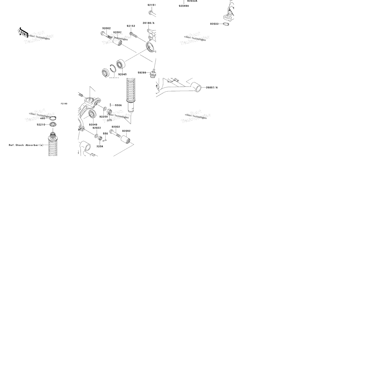 Suspension (B1/B2)