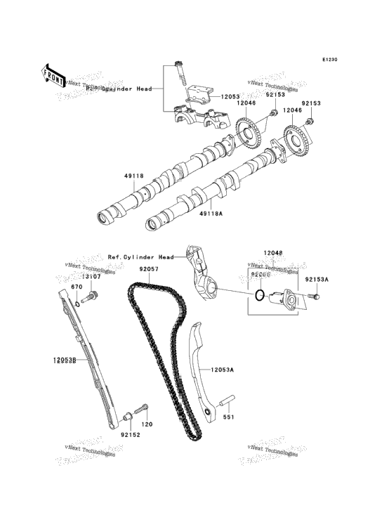 Camshaft(S)/Tensioner